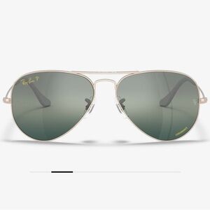 Ray-ban Aviator polarized sunglasses Blue/silver Mirror chromance